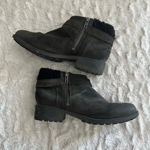 UGG | Shoes | Ugg Pumped Lace Up Booties | Poshmark